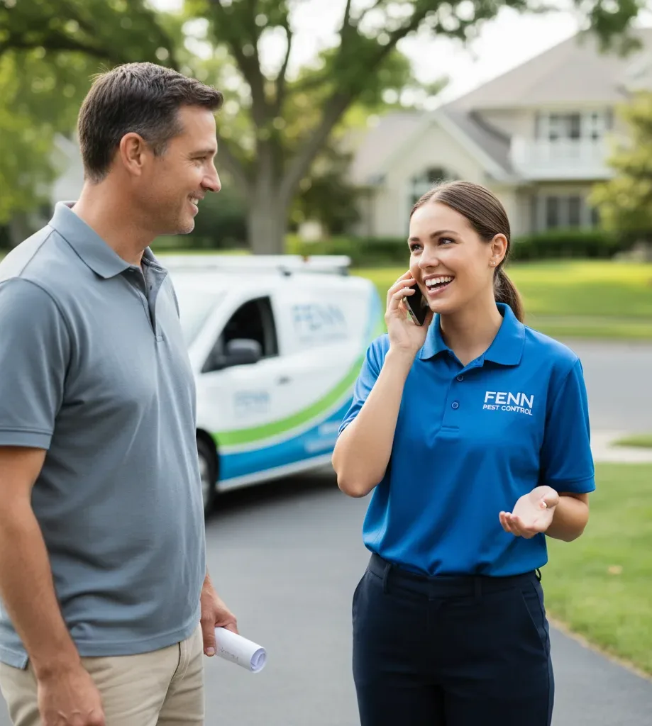 Fenn Pest Control customer support in Red Rock